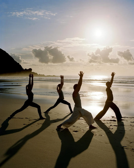 YOGA im Macht Blau Beachclub Blaustein am 15.08.2025